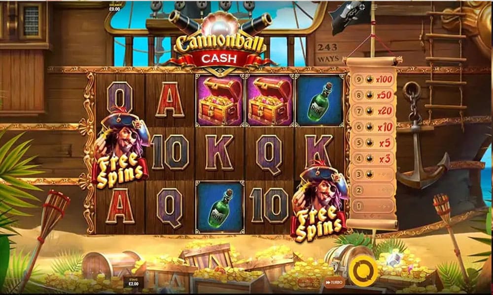 Slot Cannonball Cash